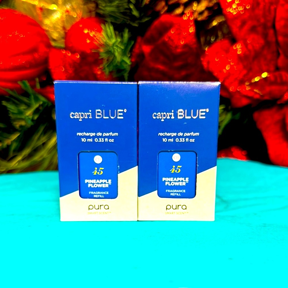 🔥Promotion Capri Blue Pura Smart Home Plug-in Diffuser Refills Pineapple…